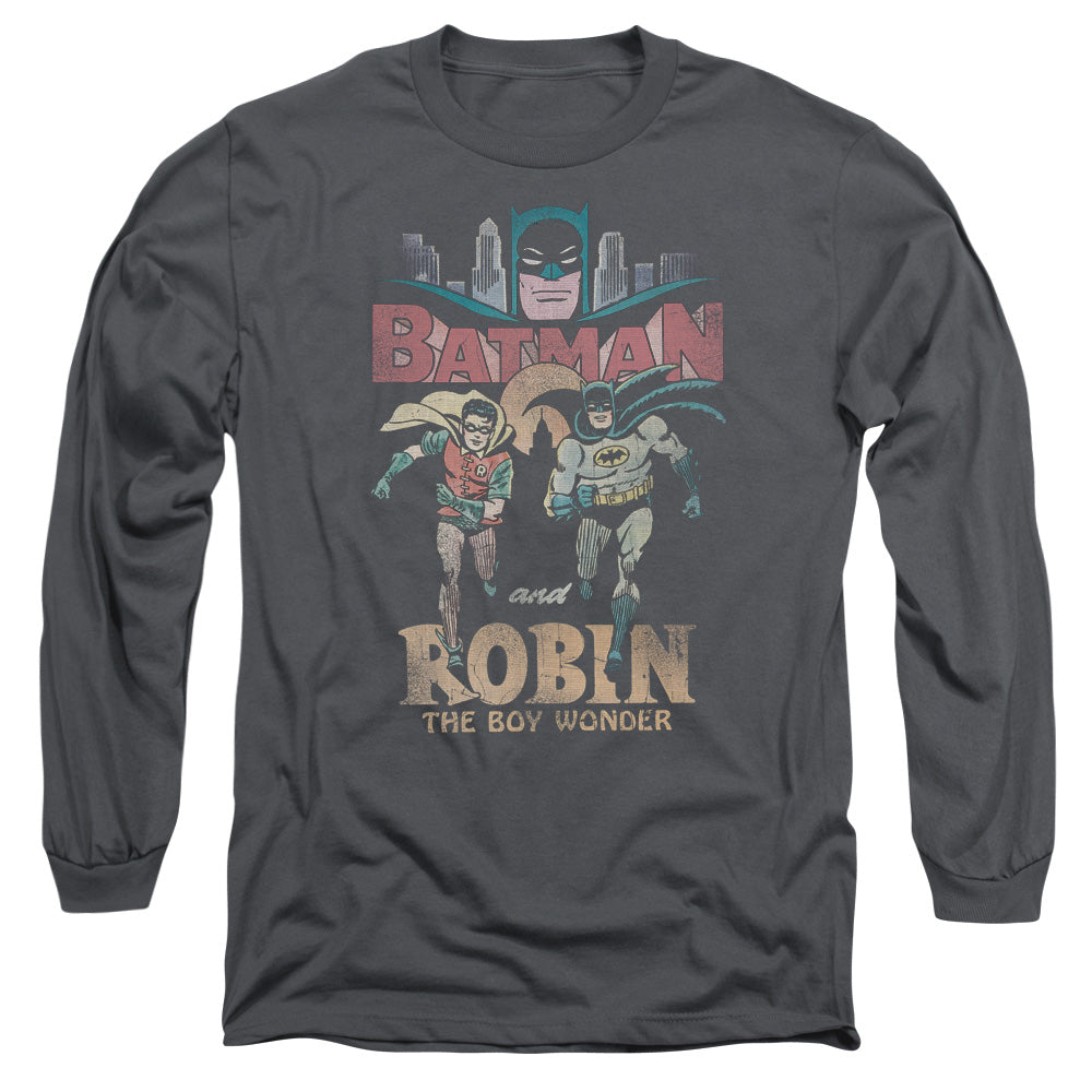 BATMAN CLASSIC TV/CLASSIC DUO -  L/S ADULT 18/1  - CHARCOAL