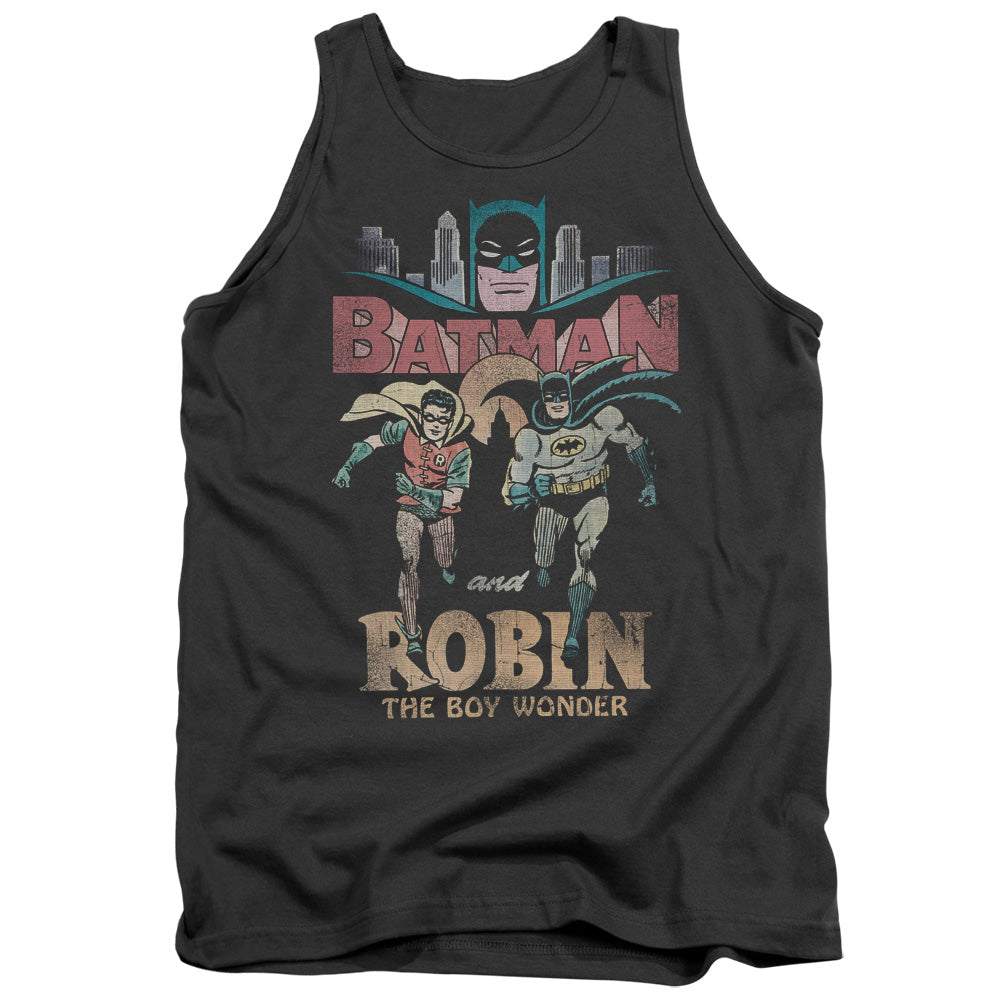 BATMAN CLASSIC TV/CLASSIC DUO - ADULT TANK - CHARCOAL