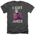 BATMAN CLASSIC TV/GOT JOKES - ADULT HEATHER - CHARCOAL