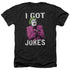 BATMAN CLASSIC TV/GOT JOKES - ADULT HEATHER - BLACK