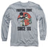 BATMAN CLASSIC TV/SINCE 66 -  L/S ADULT 18/1  - ATHLETIC HEATHER
