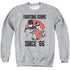 BATMAN CLASSIC TV/SINCE 66 - ADULT CREWNECK SWEATSHIRT - ATHLETIC HEATHER