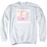 BATMAN CLASSIC TV/CAPTURED - ADULT CREWNECK SWEATSHIRT - WHITE