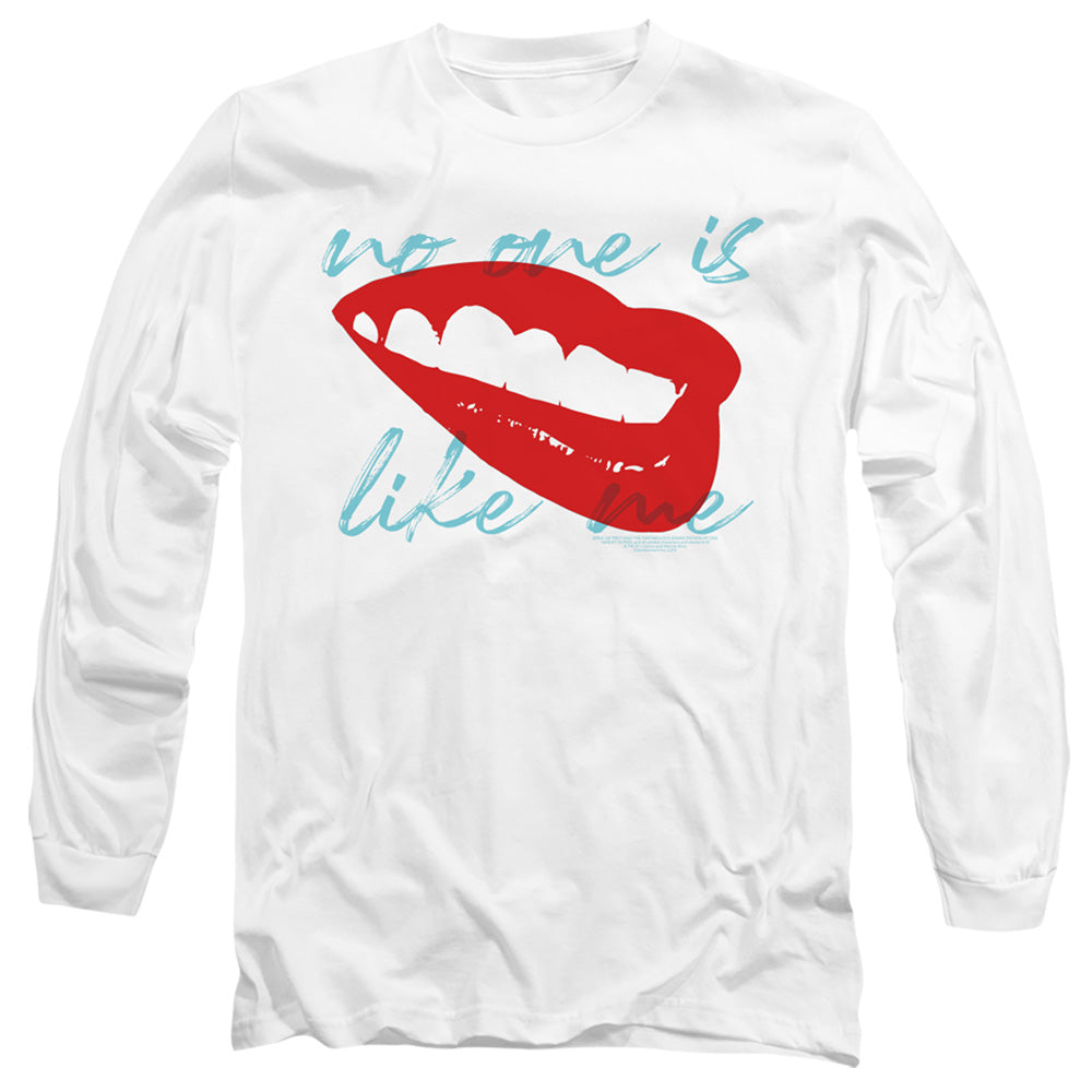 BIRDS OF PREY/FACE IT - L/S ADULT 18/1 - WHITE