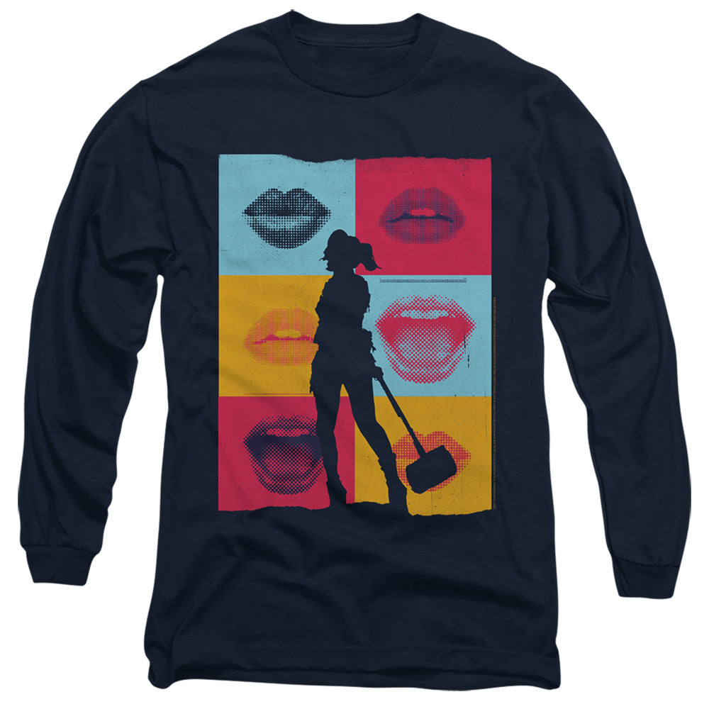 BIRDS OF PREY/LIPS - L/S ADULT 18/1 - NAVY