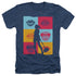 BIRDS OF PREY/LIPS - ADULT HEATHER - NAVY