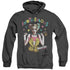 BIRDS OF PREY/FANTABULOUS - ADULT HEATHER HOODIE - BLACK