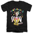 BIRDS OF PREY/FANTABULOUS - S/S ADULT V-NECK 30/1 - BLACK