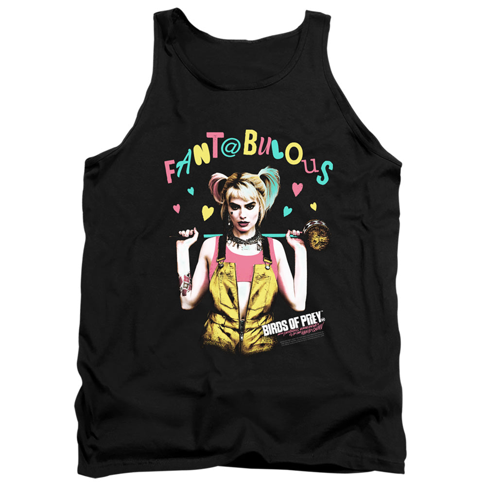 BIRDS OF PREY/FANTABULOUS - ADULT TANK - BLACK