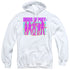 BIRDS OF PREY/SILHOUETTES - ADULT PULLOVER HOODIE - WHITE