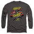 BIRDS OF PREY/IN MY EYES - L/S ADULT 18/1 - CHARCOAL