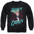 BIRDS OF PREY/ON TARGET - ADULT CREWNECK SWEATSHIRT - BLACK