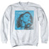 BIRDS OF PREY/BLUE CANARY - ADULT CREWNECK SWEATSHIRT - WHITE