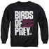 BIRDS OF PREY/BIRDS OF PREY LOGO - ADULT CREWNECK SWEATSHIRT - BLACK