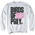 BIRDS OF PREY/BIRDS OF PREY LOGO - ADULT CREWNECK SWEATSHIRT - WHITE