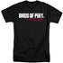BIRDS OF PREY/HORIZONTAL LOGO - S/S ADULT TALL 18/1 - BLACK