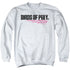 BIRDS OF PREY/HORIZONTAL LOGO - ADULT CREWNECK SWEATSHIRT - WHITE
