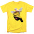 BIRDS OF PREY/KICK - S/S ADULT 18/1 - YELLOW