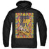 BIRDS OF PREY/COUCH - ADULT PULLOVER HOODIE - BLACK