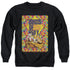 BIRDS OF PREY/COUCH - ADULT CREWNECK SWEATSHIRT - BLACK