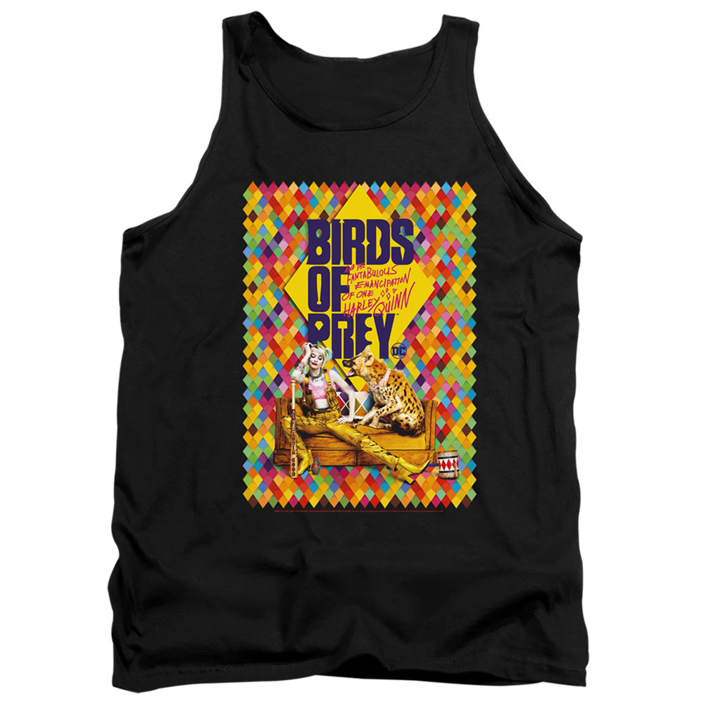 BIRDS OF PREY/COUCH - ADULT TANK - BLACK