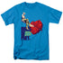 BIRDS OF PREY/HEART - S/S ADULT 18/1 - TURQUOISE