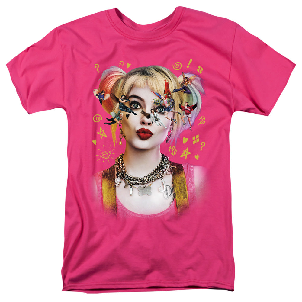 BIRDS OF PREY/SEEING BIRDS - S/S ADULT 18/1 - HOT PINK