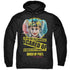 BIRDS OF PREY/SCARED OF - ADULT PULLOVER HOODIE - BLACK