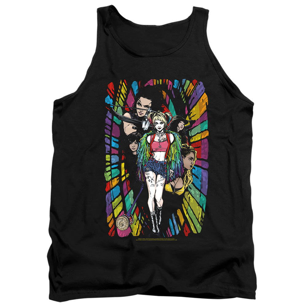 BIRDS OF PREY/COLOR CORRIDOR - ADULT TANK - BLACK