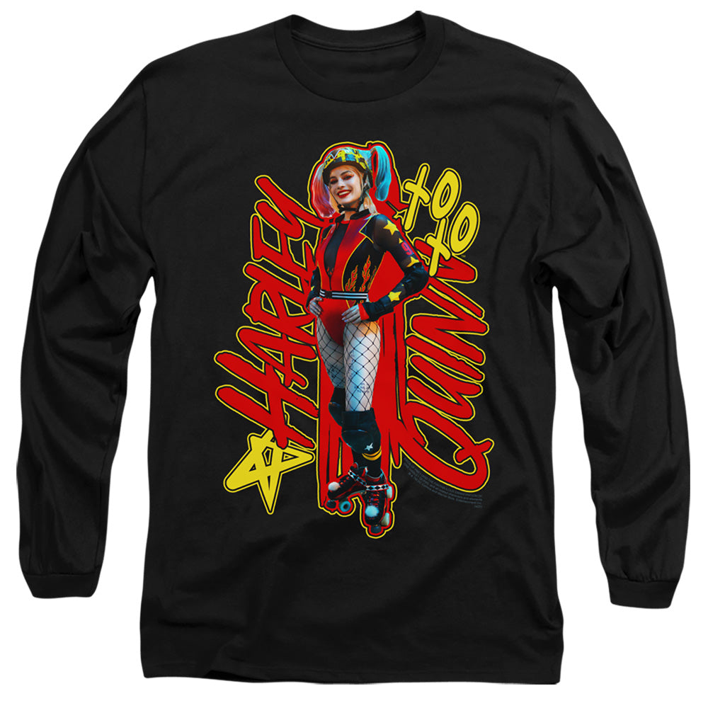 BIRDS OF PREY/HARLEYMANIA - L/S ADULT 18/1 - BLACK