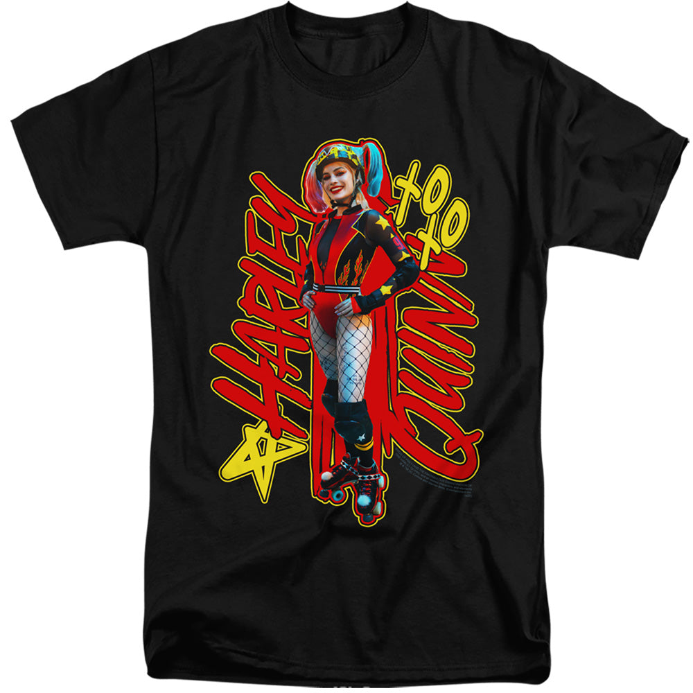 BIRDS OF PREY/HARLEYMANIA - S/S ADULT TALL 18/1 - BLACK