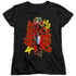 BIRDS OF PREY/HARLEYMANIA - S/S WOMENS TEE - BLACK