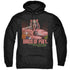 BIRDS OF PREY/LOVE STINKS - ADULT PULLOVER HOODIE - BLACK