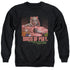BIRDS OF PREY/LOVE STINKS - ADULT CREWNECK SWEATSHIRT - BLACK