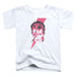 DAVID BOWIE/ALADDIN SANE - S/S TODDLER TEE - WHITE