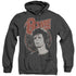 DAVID BOWIE/SPACE ODDITY - ADULT HEATHER HOODIE - BLACK