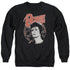 DAVID BOWIE/SPACE ODDITY - ADULT CREWNECK SWEATSHIRT - BLACK