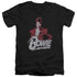 DAVID BOWIE/DIAMOND DAVID - S/S ADULT V-NECK 30/1 - BLACK