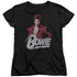 DAVID BOWIE/DIAMOND DAVID - S/S WOMENS TEE - BLACK