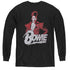 DAVID BOWIE/DIAMOND DAVID - YOUTH LONG SLEEVE TEE - BLACK