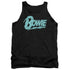 DAVID BOWIE/LOGO - ADULT TANK - BLACK