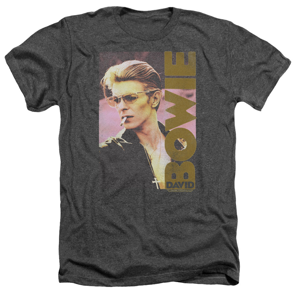 DAVID BOWIE/SMOKIN - ADULT HEATHER - CHARCOAL
