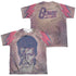 DAVID BOWIE/GLAM (FRONT/BACK PRINT) - S/S YOUTH POLY CREW - MULTI