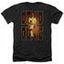 DAVID BOWIE/PERCHED - ADULT HEATHER - BLACK