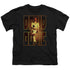DAVID BOWIE/PERCHED - S/S YOUTH 18/1 - BLACK
