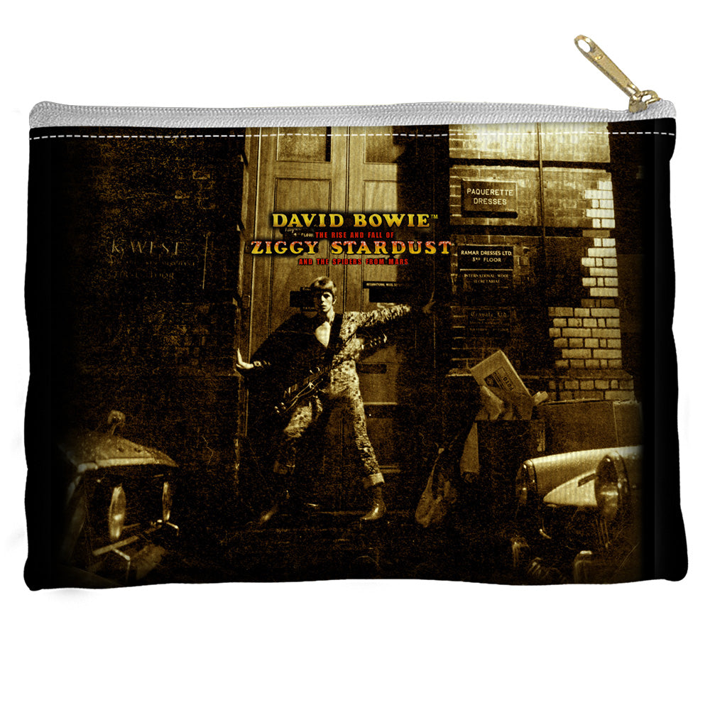 DAVID BOWIE/ZIGGY STARDUST ALTERNATE ART  - STRAIGHT BOTTOM ACCESSORY POUCH
