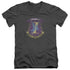 BSG/PRIMAS BADGE - S/S ADULT V-NECK 30/1 - CHARCOAL