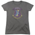 BSG/PRIMAS BADGE - S/S WOMENS TEE - CHARCOAL