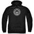 BSG/GALACTICA BADGE - ADULT PULLOVER HOODIE - BLACK