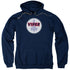 BSG/VIPER BADGE - ADULT PULLOVER HOODIE - NAVY